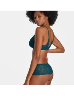 Soutien-gorge Triangle Plunge Coque ROSESSENCE AUBADE Deep Green -Ma Boîte à Dessous Soldes soutien gorge triangle plunge coque rosessence aubade deep green 3