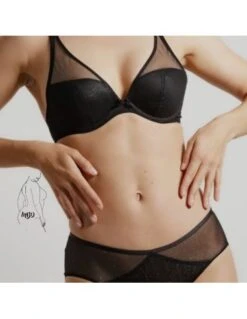 Soutien-gorge Triangle Plunge NUDESSENCE ETINCELLE Aubade -Ma Boîte à Dessous Soldes soutien gorge triangle plunge nudessence etincelle aubade 2