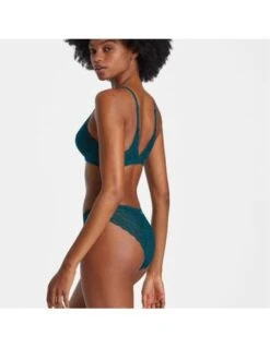 Soutien-gorge Triangle Plunge ROSESSENCE AUBADE Deep Green -Ma Boîte à Dessous Soldes soutien gorge triangle plunge rosessence aubade deep green 1