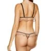 Soutien-gorge Triangle Sans Armatures CLIO Gorteks Nude/noir