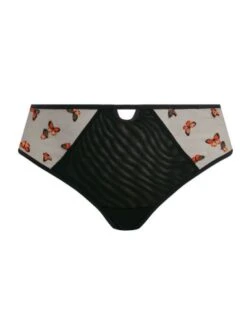 String Grandes Tailles SACHI Black Butterfly Elomi -Ma Boîte à Dessous Soldes string grandes tailles sachi black butterfly elomi 2