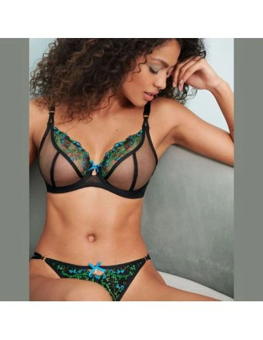 String Mini Transparent SHOW OFF Freya Noir 3 String Mini Transparent SHOW OFF Freya Noir – Image 3