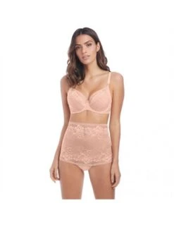 String Taille Haute Lace To Love - Wacoal Rose Dust Promotion -Ma Boîte à Dessous Soldes string taille haute lace to love wacoal rose dust promotion 1