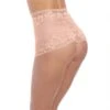 String Taille Haute Lace To Love - Wacoal Rose Dust Promotion