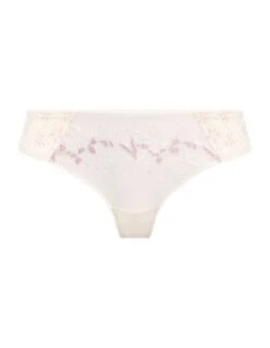 Tanga En Dentelle Florale AKINA WACOAL Ivoire -Ma Boîte à Dessous Soldes tanga en dentelle florale akina wacoal ivoire 1