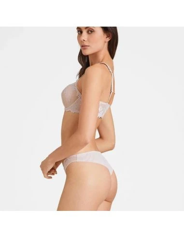 Tanga En Dentelle Recyclée SOFTESSENCE AUBADE Skin 1 Tanga En Dentelle Recyclée SOFTESSENCE AUBADE Skin