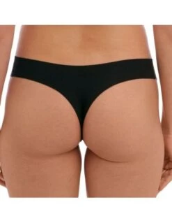 Tanga Invisible Sans Coutures ACCORD WACOAL Noir -Ma Boîte à Dessous Soldes tanga invisible sans coutures accord wacoal noir 1