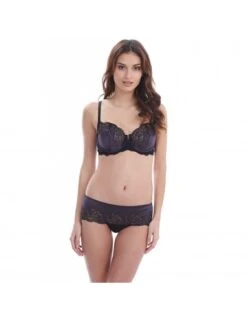 Tanga LACE AFFAIR WACOAL Black Graphite 3 Tanga LACE AFFAIR WACOAL Black Graphite -Ma Boîte à Dessous Soldes tanga lace affair wacoal black graphite 1
