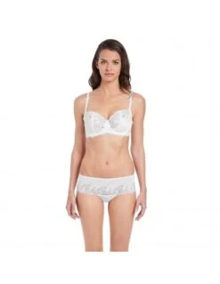 Tanga Lace Affair WACOAL Blanc -Ma Boîte à Dessous Soldes tanga lace affair wacoal blanc 1