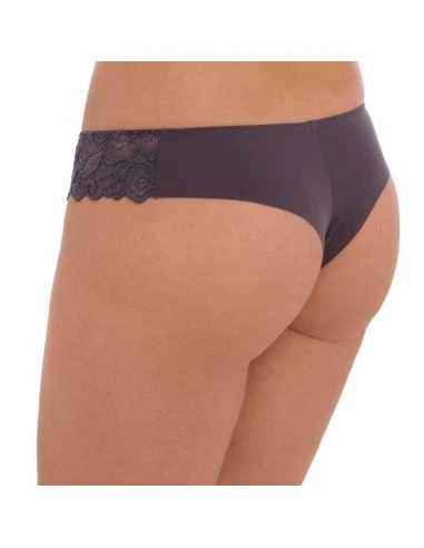 Tanga Sans Couture En Dentelle EGLANTINE Wacoal Argent 1 Tanga Sans Couture En Dentelle EGLANTINE Wacoal Argent