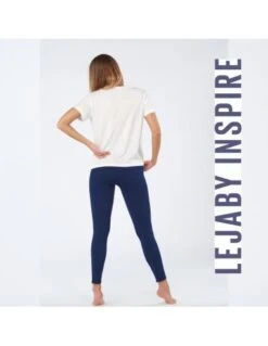 MAISON LEJABY Tshirt En Coton Et Modal Sport Et Bien-être SPORTY CHIC Lejaby Inspire Blanc -Ma Boîte à Dessous Soldes tshirt en coton et modal sport et bien etre sporty chic lejaby inspire blanc 2