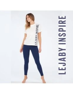 MAISON LEJABY Tshirt En Coton Et Modal Sport Et Bien-être SPORTY CHIC Lejaby Inspire Blanc