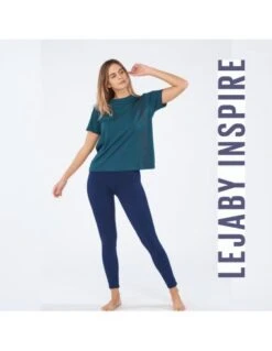 MAISON LEJABY Tshirt En Coton Et Modal Sport Et Bien-être SPORTY CHIC Lejaby Inspire Lagoon