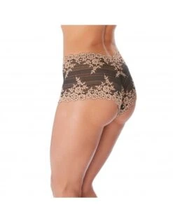 Shorty EMBRACE LACE - Wacoal Ebony Sand -Ma Boîte à Dessous Soldes wacoal shorty embrace lace wacoal ebony sandwacoal wacoal 2