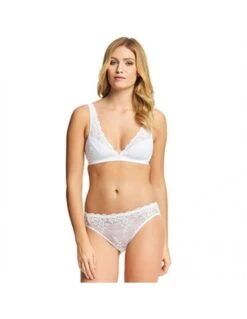 Soutien Gorge Sans Armatures EMBRACE LACE - Wacoal Blanc -Ma Boîte à Dessous Soldes wacoal soutien gorge sans armatures embrace lace wacoal blancwacoal wacoal 2