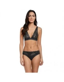 Wacoal Soutien Gorge Sans Armatures Lace Perfection Charcoal -Ma Boîte à Dessous Soldes wacoal soutien gorge sans armatures lace perfection charcoalwacoal wacoal 1