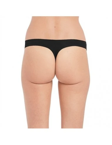 String COTON BEYOND NAKED WACOAL Noir 2 String COTON BEYOND NAKED WACOAL Noir – Image 2